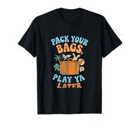 Emballez Vos Sacs Jouez Plus Tard Vacances en Famille Assorties T-Shirt