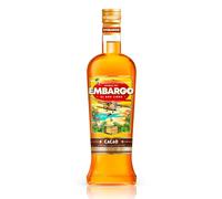 Embargo Cacao - Rhum de Mélasse Infusé aux Fèves de Cacao - 30 % Alcool - Origine Costa Rica - 70 cl