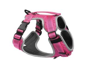 Embark Sports Harnais pour Chien de Petite,Moyenne et Grande Taille avec Design léger et Respirant avec poignée pour Le contrôle,Facile et à enlever,Taille réglable,Anti-étranglement,Rose