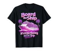 Embarquez à Bord du Navire It's A Birthday Trip Party 2026 Cruise Squad T-Shirt