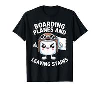 Embarrassement d'avions laissant des taches drôle et embarrassant aéroport T-Shirt