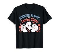 Embarrassement d'avions laissant des taches drôle et embarrassant aéroport T-Shirt