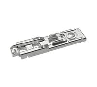 Embase à visser droite Hettich - Entraxe 32 mm