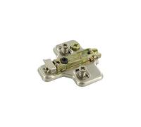 Embase acier cruciforme réglable 3d - Epaisseur : 0 mm - Fixation : A visser - SALICE