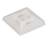 Embase adhésive incolore pour collier - 3,6mm/100 - Klauke