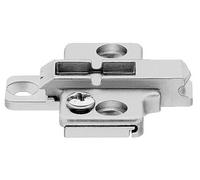 Embase CLIP TOP en zamack à visser pour cadre - BLUM - EMB175710 Noir