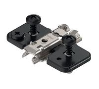 Embase CLIP TOP réglage excentrique en croix noir expando - - EMB174710NO