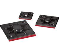 Embase de fixation HellermannTyton QM30APT-I-PA66-NA 151-01593 naturel autocollant, vissable sans halogène, sans silicone