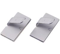 Embase de fixation Plage de Ø du faisceau: 10 mm (max) TRU COMPONENTS TC-MWCR25203 1593025 argent