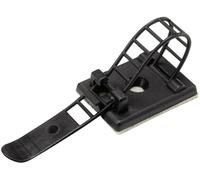 Embase de fixation Plage de Ø du faisceau: 16 mm (max) TRU COMPONENTS WCT-64 1206770 noir 25 pc(s)