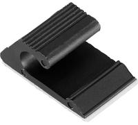 Embase de fixation Plage de Ø du faisceau: 5.50 mm (max) TRU COMPONENTS TC-CATV-1203 1593113 noir