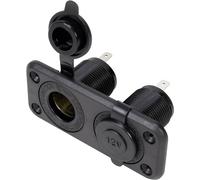 Embase double allume-cigare femelle avec capot 548040 12 V/DC 20 A 1 pc(s)