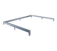 Habitat et Jardin Embase aluminium pour serre Basilic 2,37 m² Gris