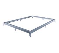 Embase En Aluminium Pour Serre Jardin " Basilic " - 5,89 M² - Gris