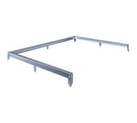 Embase En Aluminium Pour Serre Jardin "Basilic" - 2,37 M² - Gris Gris