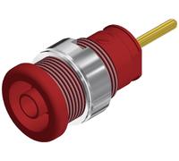 Embase femelle de laboratoire SEB Ø de la broche: 4 mm SKS Hirschmann SEB 2630 S1,9 972359101 rouge 1 pc(s)