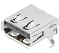 embase femelle horizontale USB 2.0 femelle A Weidmüller USB2.0A S1H 1.4N4 TY BK 2563720000 100 pc(s)