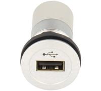 Embase femelle USB 2.0 embase femelle avec anneau de couleur LED: bleu RRJ_USB_AA_B Schlegel Contenu: 1 pc(s)