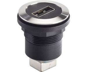 Embase femelle USB 2.0 embase femelle RRJVA_USB_AB RRJVA_USB_AB Schlegel Contenu: 1 pc(s)