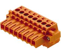 Embase femelle Weidmüller BL 3.50/12/180F SN OR BX 1606740000 Nombre total de pôles 12 Nbr de rangées 1 36 pc(s)