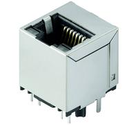 Embase femelle Weidmüller RJ45G R1V 1.9N4YG/YG TY 2562170000 RJ45 embase femelle, verticale argent, noir 240 pc(s)