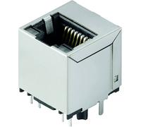 Embase femelle Weidmüller RJ45G R1V 1.9N4YG/YG TY 2562170000 RJ45 embase femelle, verticale argent, noir 240 pc(s)