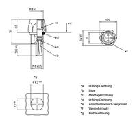 Embase M8 Lutronic 0820 03 T8CW 0,5m 1222 embase femelle 0.50 m Nombre de pôles: 3 1 pc(s)