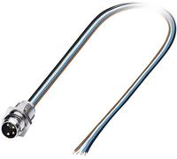 Embase mâle M12 pour capteurs/actionneurs Phoenix Contact SACC-E-M12MS-8CON-PG9/0,5 1513774 Contenu: 1 pc(s)