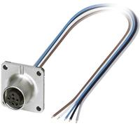 Embase mâle M12 pour capteurs/actionneurs Phoenix Contact SACC-SQ-M12FS-5CON-25F/0,5 1440986 Pôle: 5 Conditionnement: 1