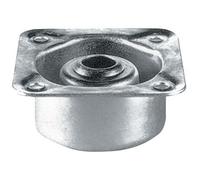 EMBASE METAL A VISSER POUR PIED SEUL