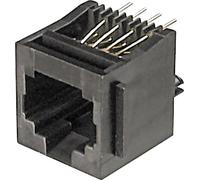 Embase modulaire femelle ASSMANN WSW A-20142 RJ45 embase femelle, verticale RJ45 Pôle: 8 noir