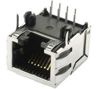Embase modulaire femelle blindée Cat.5 avec éclisse de blindage BEL Stewart Connectors SS70100-011F RJ45 embase femelle
