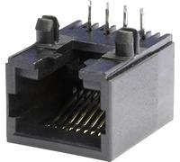 Embase modulaire femelle econ connect MEB8/8PL RJ45 embase femelle horizontale Pôle: 8 noir