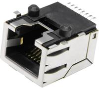 Embase modulaire femelle econ connect MST45AC RJ45 embase femelle horizontale Pôle: 8 métal