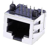 Embase modulaire femelle econ connect MUB88A RJ45 embase femelle horizontale Pôle: 8 métal