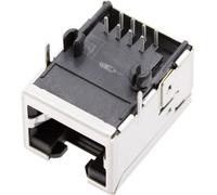 Embase modulaire femelle sans éclisse de blindage BEL Stewart Connectors 1450-2000-02 RJ45 femelle, coudé Pôle: 8P8C 1 pc(s)