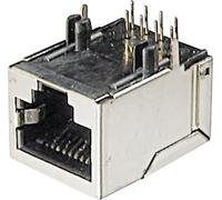 Embase modulaire femelle TRU COMPONENTS TC-A-20042-LP/FS-203 1586526 RJ45 embase femelle horizontale