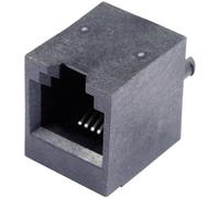 Embase modulaire femelle verticale non blindée BEL Stewart Connectors SS65600-002F RJ11 embase femelle, verticale Pôle: 6P4C noir