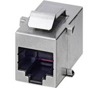 Embase Phoenix Contact VS-08-BU-RJ45/BU 1689064 Adaptateur/prolongateur encastrable Nombre de pôles: 8P8C 1 pc(s)