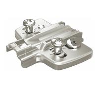 Embase pour ferrure d'angle avec vis euro prémontées - D 5 mm - 1 pièce HETTICH