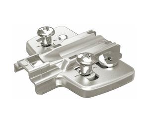 Embase pour ferrure d'angle avec vis euro prémontées - D 5 mm - 1 pièce HETTICH