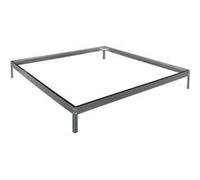 Embase Pour Serre Polycarbonate"Hortensia" - 3,65 M² - 192 X 190 X 8 Cm Gris