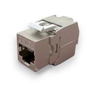 Embase RJ45 Blindée pro cat 6a FTP sans outils - WAYTEX - 37258