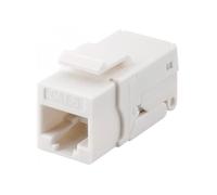 Goobay 95742 CAT 6 Keystone RJ45 Jack, UTP, 250 MHz, Blanc