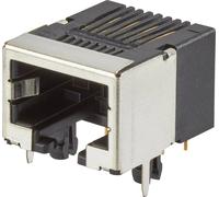 Embase RJ45 femelle FCI 92250-088LF RJ45 embase femelle horizontale Pôle: 8P8C métal