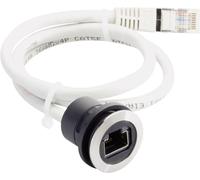 Embase RJ45 femelle Schlegel 1855 RJ45 embase femelle, mâle, droit Pôle: 8P8C noir 1 pc(s)