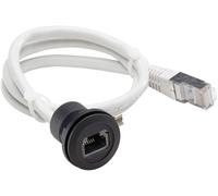 Embase RJ45 femelle Schlegel RRJ_RJ45_SW RJ45 embase femelle, mâle, droit Pôle: 8P8C noir 1 pc(s)