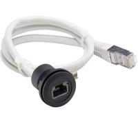 Embase RJ45 femelle Schlegel RRJ_RJ45_SW RJ45 embase femelle, mâle, droit Pôle: 8P8C noir 1 pc(s)