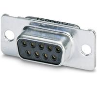 Embase SUB-D femelle 9 pôles Phoenix Contact 1688803 180 ° fût à souder 10 pc(s)