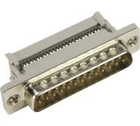 Embase SUB-D mâle 15 pôles HARTING 09662286700 180 ° autodénudant